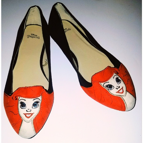 Torrid Size 9 Wide Disney Ariel Flats - Picture 4 of 4